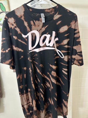 Reverse Tie Dye Dak Tee