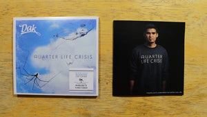 Quarter Life Crisis LP (Dak Est. Chest Logo Tee SUPER Bundle)