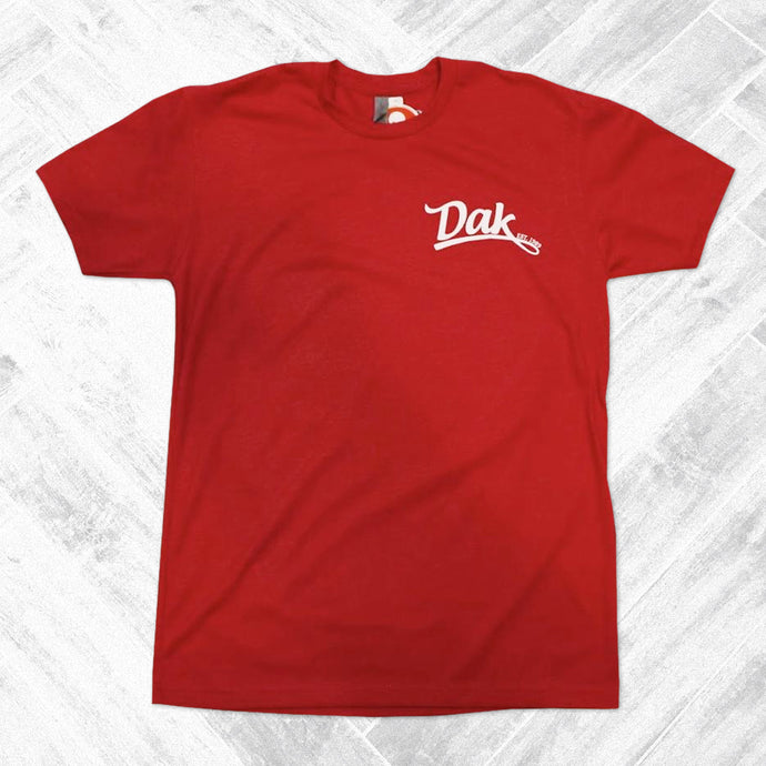 Dak Est. Chest Logo Tee (Red)